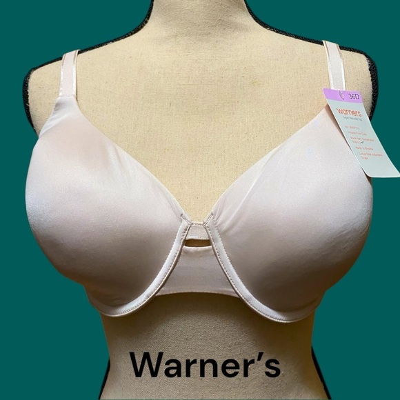 Warner’s-NWT 36D “all you need” lightly lined underwire, nude. New w/ tags! - Picture 1 of 12